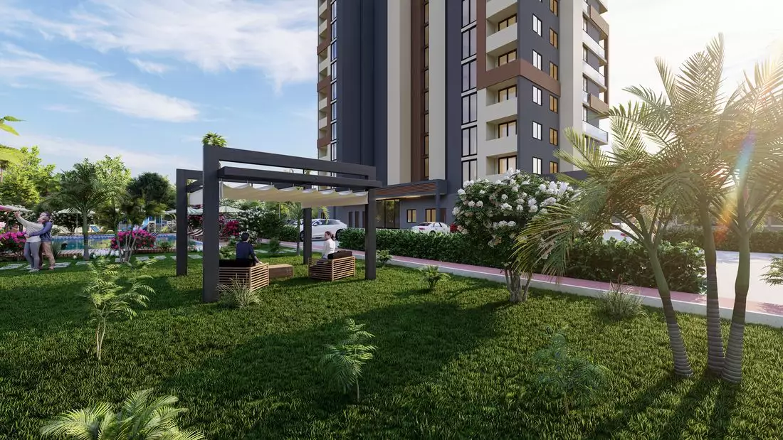 Flat 100m² in Turkey, Mersin. Priced at 97000€ rent photo-3