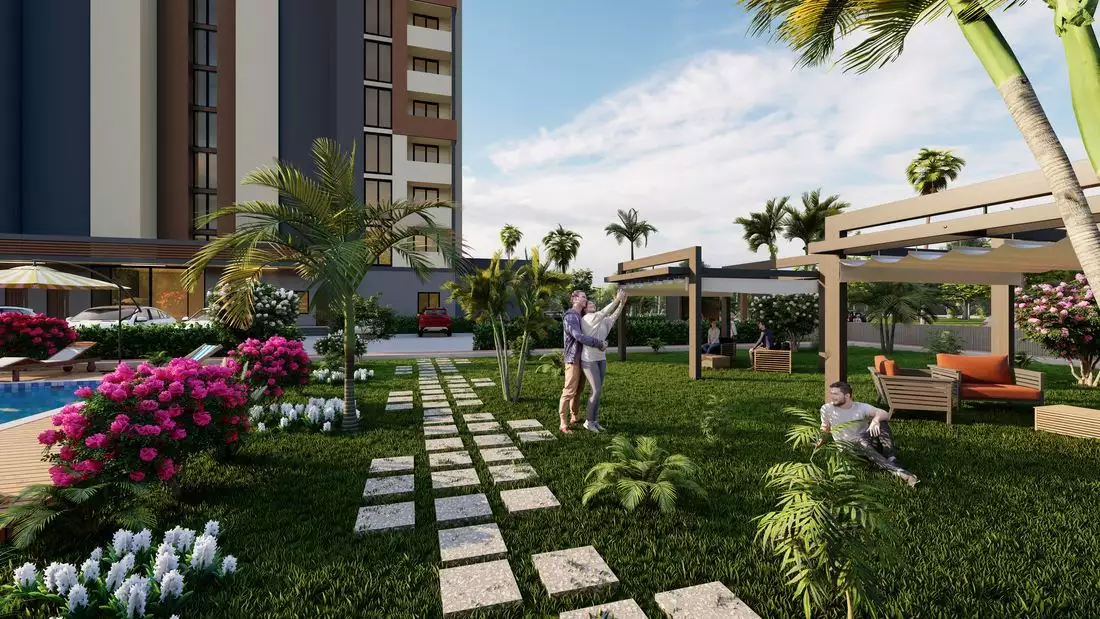Flat 100m² in Turkey, Mersin. Priced at 97000€ rent photo-4