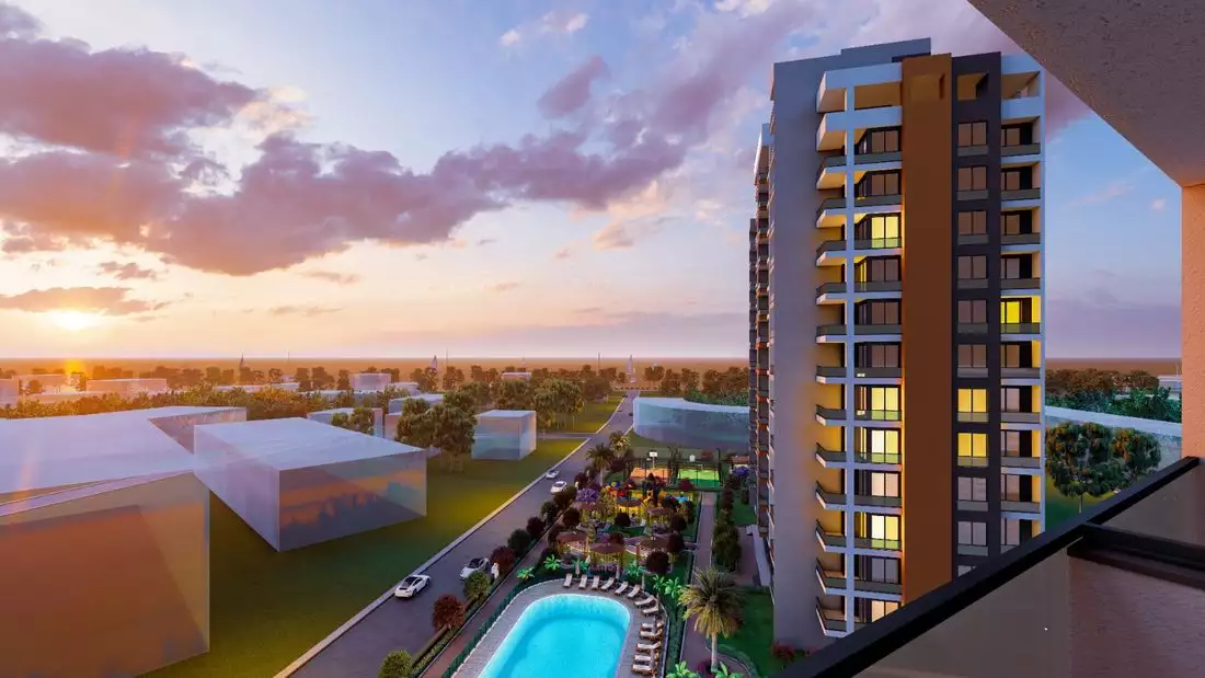 Flat 56m² in Turkey, Mersin. Priced at 75000€ rent photo-3