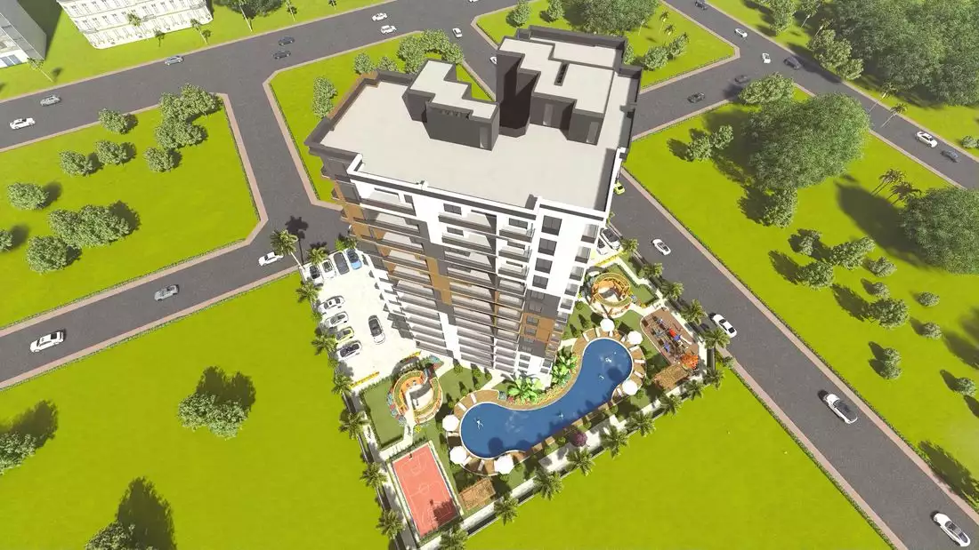 Flat 74m² in Turkey, Mersin. Priced at 65000€ rent photo-3