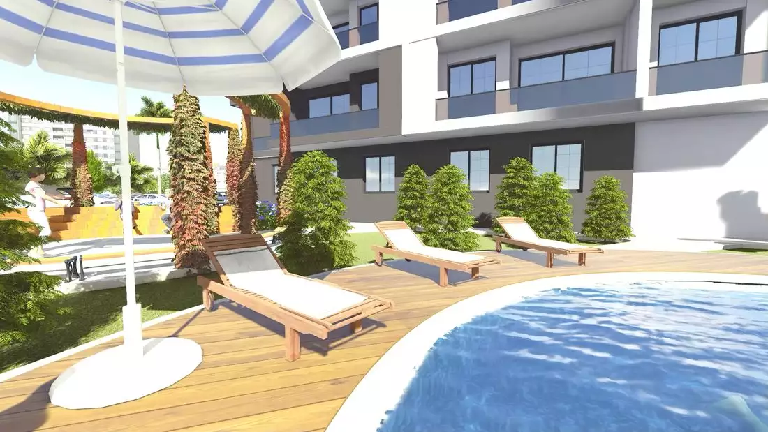 Flat 74m² in Turkey, Mersin. Priced at 65000€ rent photo-14