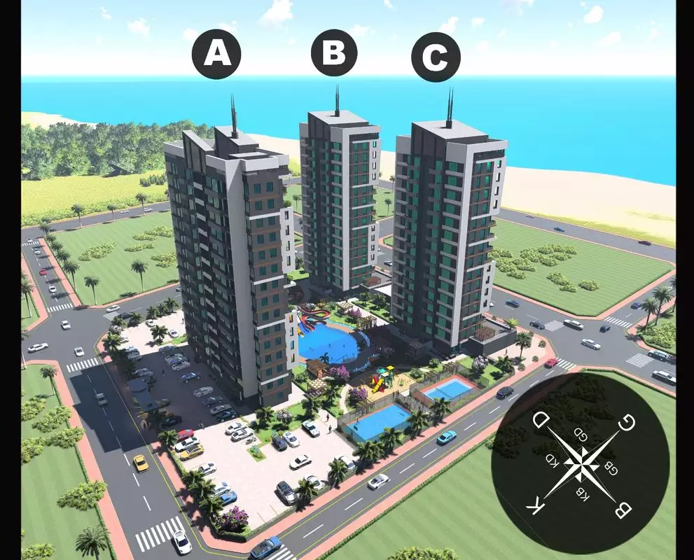 Flat 71m² in Turkey, Mersin. Priced at 81900€ rent photo-5