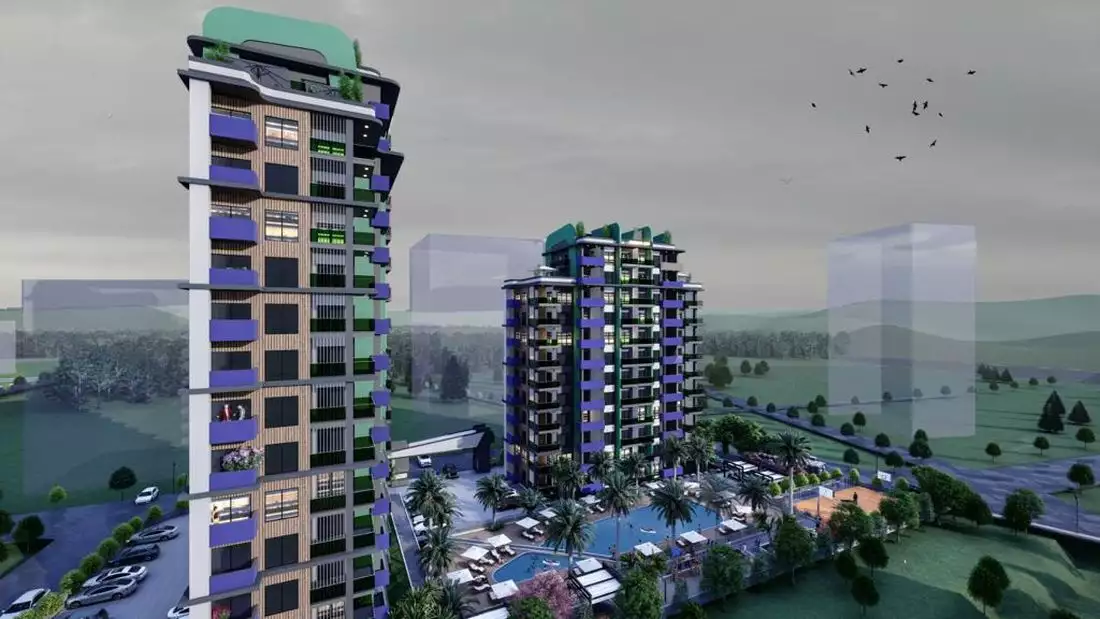Flat 95m² in Turkey, Mersin. Priced at 111000€ rent photo-2
