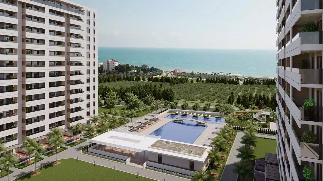 Flat 53m² in Turkey, Mersin. Priced at 115750€ rent photo-2