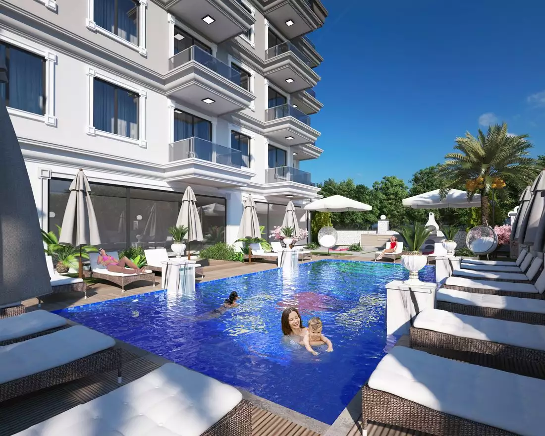 Flat 54m² in Turkey, Gazipasа. Priced at 89000€ rent photo-2