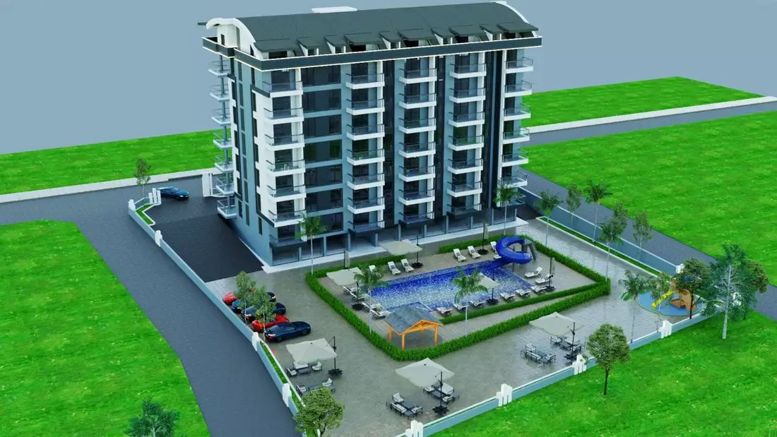 Flat 60m² in Turkey, Gazipasа. Priced at 78000€ rent photo-1