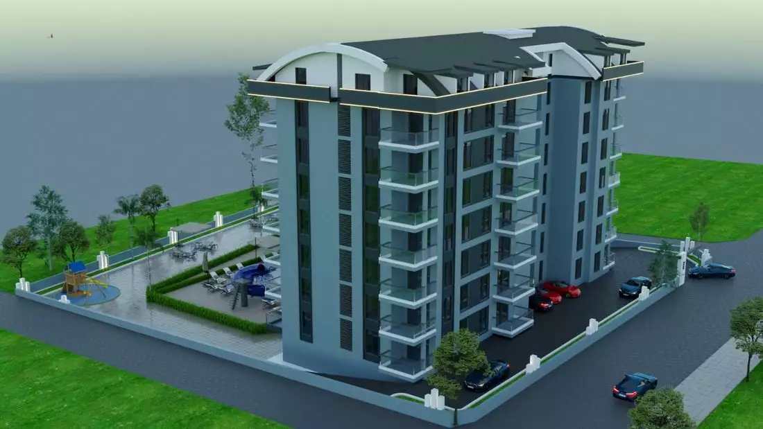 Flat 60m² in Turkey, Gazipasа. Priced at 78000€ rent photo-2
