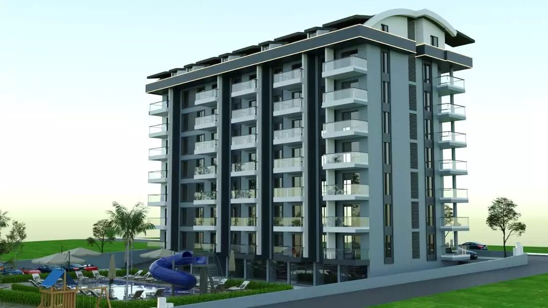 Flat 60m² in Turkey, Gazipasа. Priced at 78000€ rent photo-3