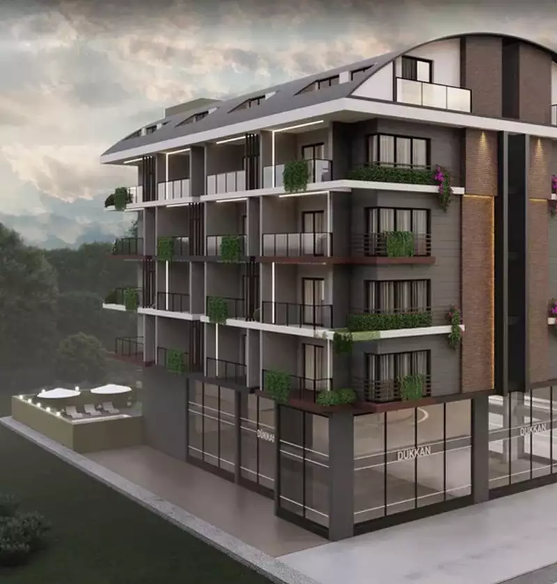 Flat 46m² in Turkey, Mahmutlar. Priced at 130000€ rent photo-3