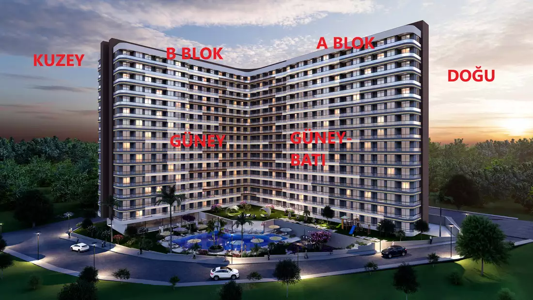Flat 62m² in Turkey, Mersin. Priced at 58000€ rent photo-2
