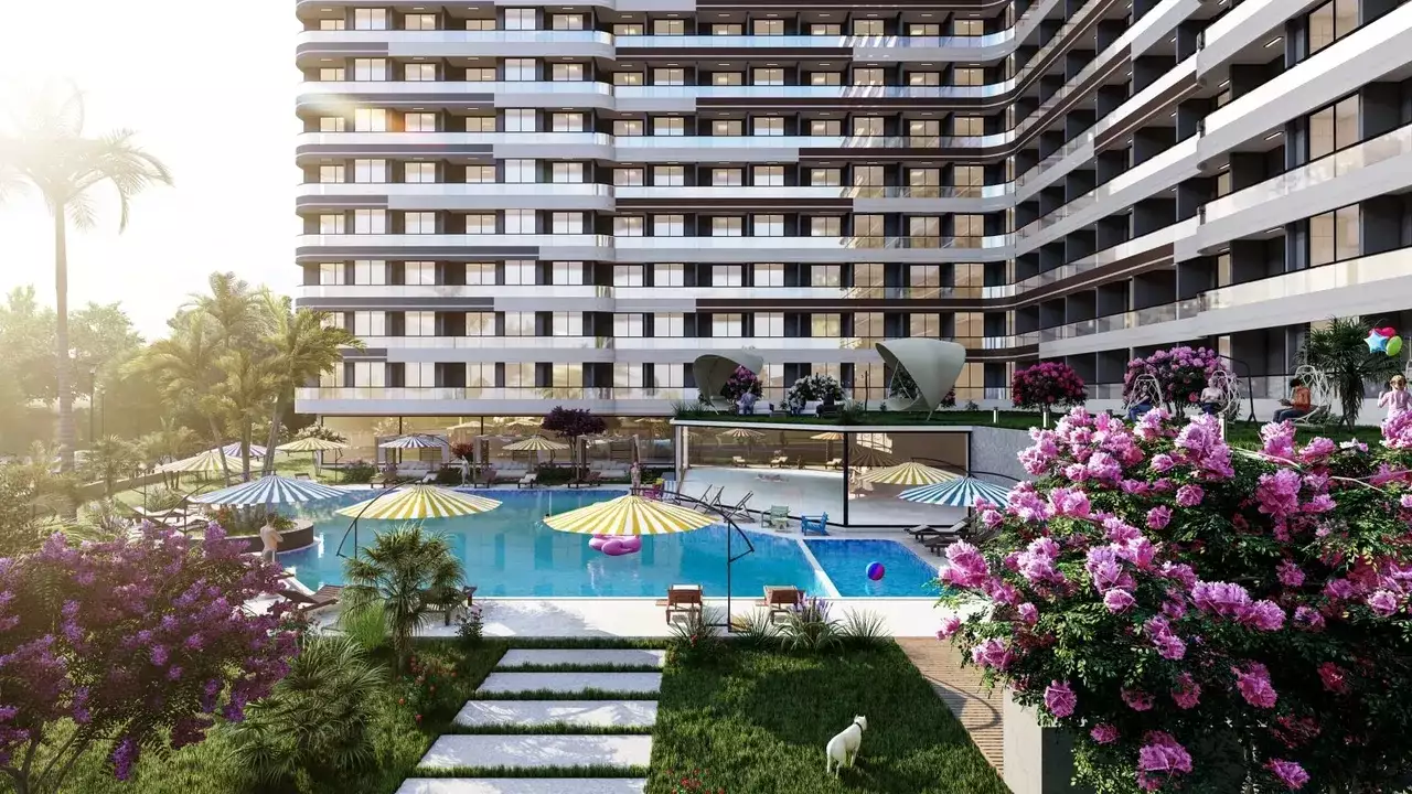 Flat 62m² in Turkey, Mersin. Priced at 58000€ rent photo-4