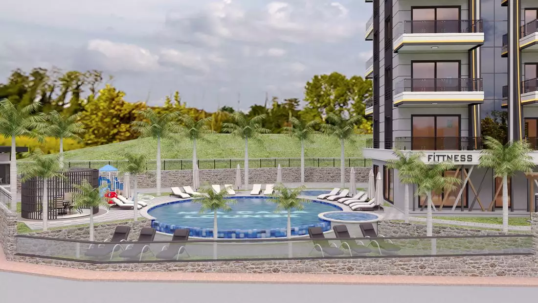 Flat 55m² in Turkey, Demirtas. Priced at 98500€ rent photo-16