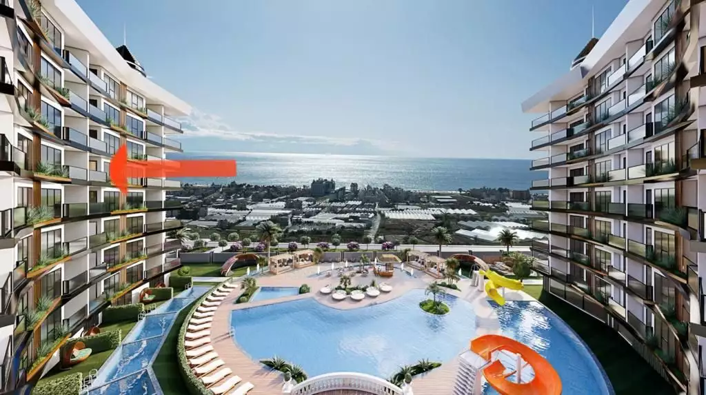 Flat 55m² in Turkey, Payallar. Priced at 121000€ rent photo-1