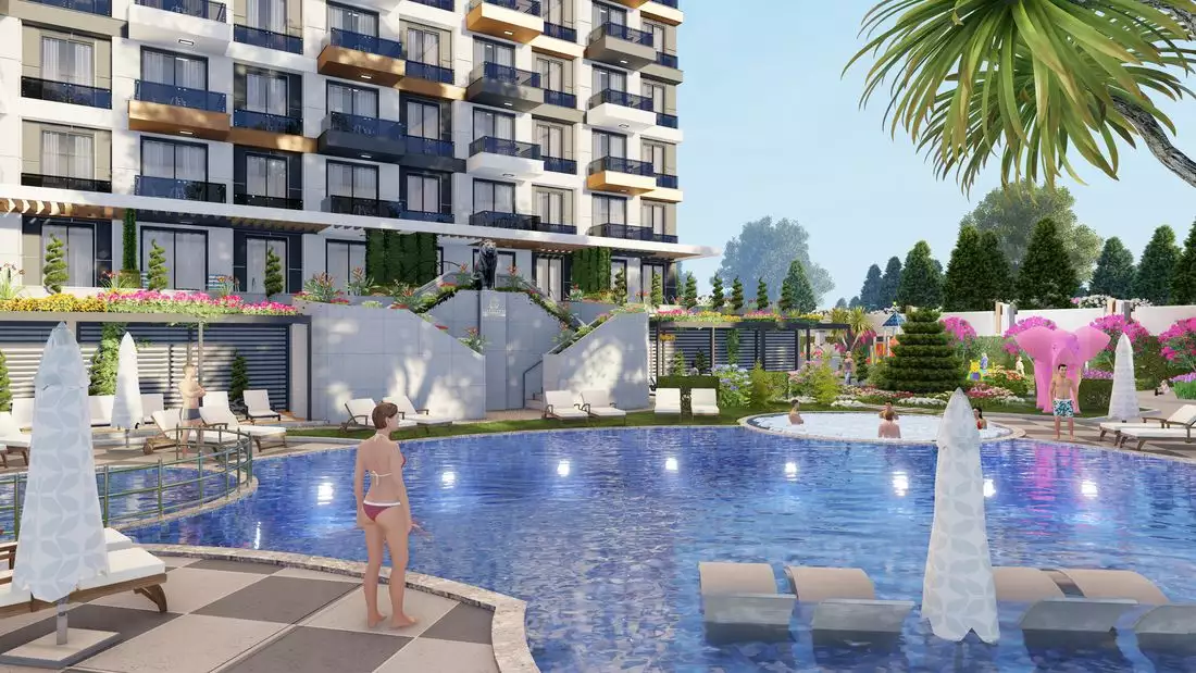 Flat 48m² in Turkey, Gazipasа. Priced at 136000€ rent photo-12