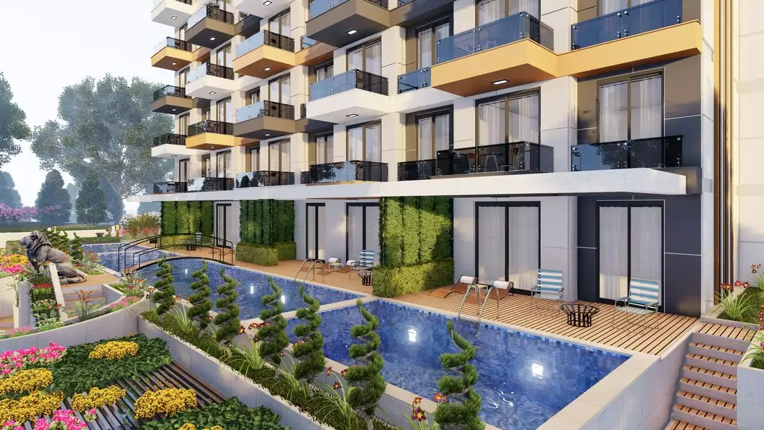 Flat 48m² in Turkey, Gazipasа. Priced at 136000€ rent photo-15