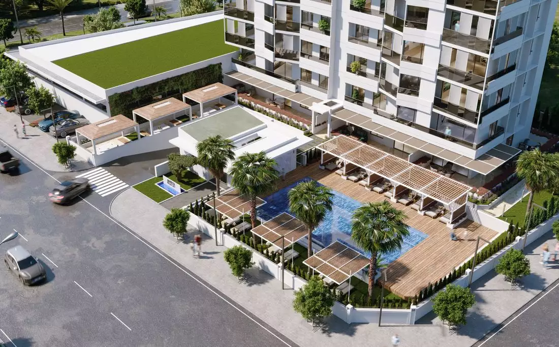 Flat 113m² in Turkey, Mersin. Priced at 280000€ rent photo-6