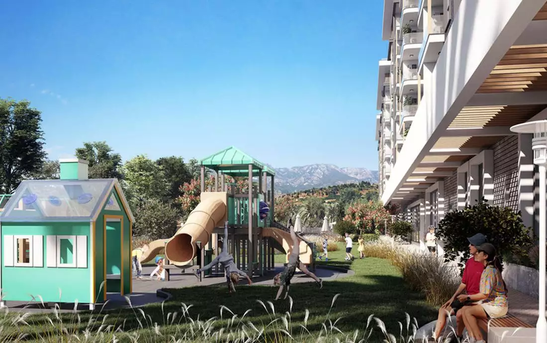 Flat 69m² in Turkey, Payallar. Priced at 141000€ rent photo-5