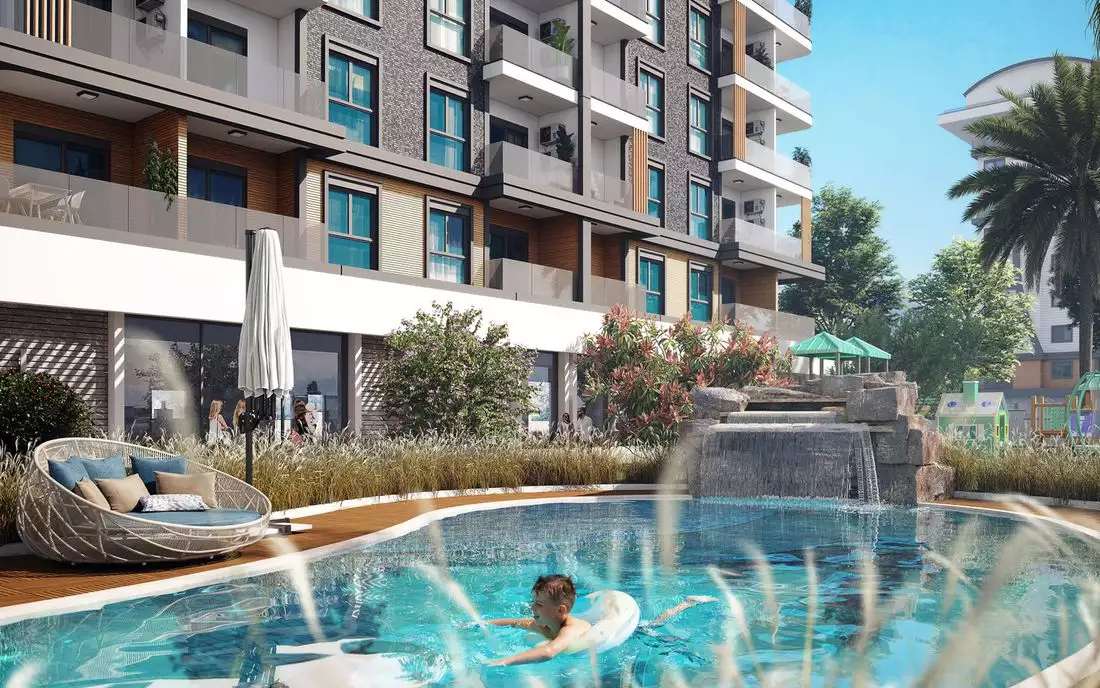 Flat 69m² in Turkey, Payallar. Priced at 141000€ rent photo-6
