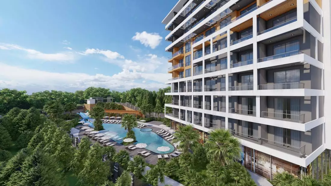 Flat 47m² in Turkey, Tosmur. Priced at 165500€ rent photo-1