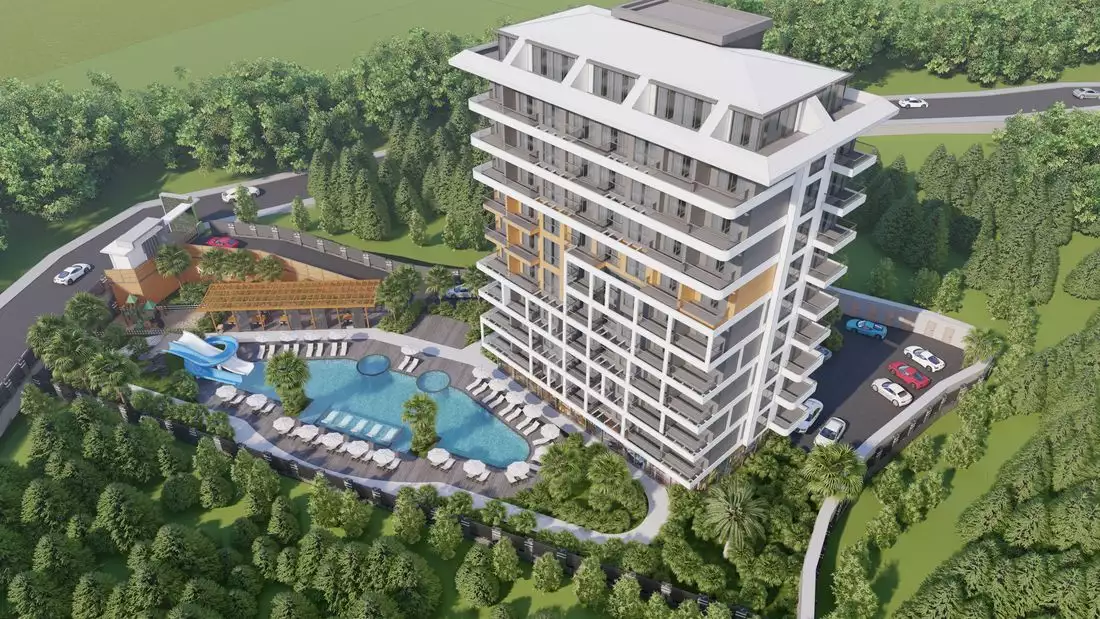 Flat 47m² in Turkey, Tosmur. Priced at 165500€ rent photo-2