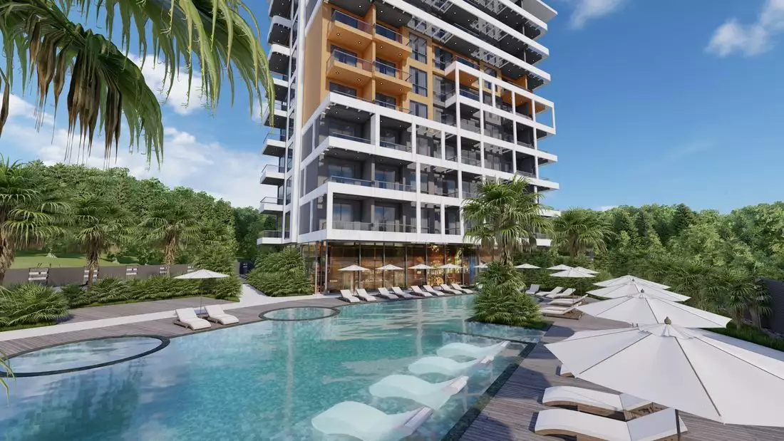 Flat 47m² in Turkey, Tosmur. Priced at 165500€ rent photo-3