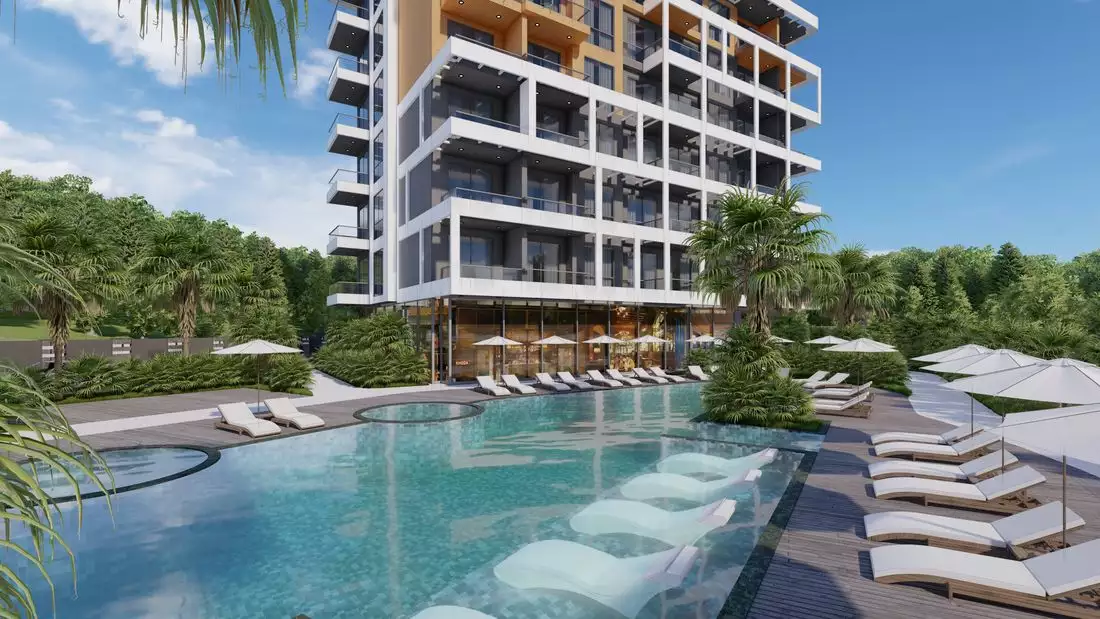 Flat 47m² in Turkey, Tosmur. Priced at 165500€ rent photo-4