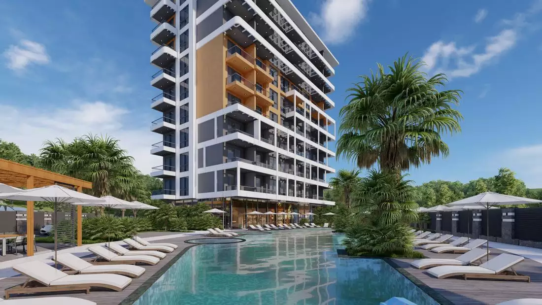 Flat 47m² in Turkey, Tosmur. Priced at 165500€ rent photo-5