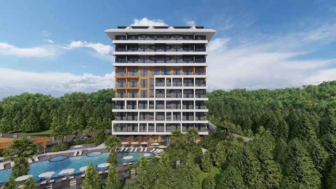 Flat 47m² in Turkey, Tosmur. Priced at 165500€ rent photo-6
