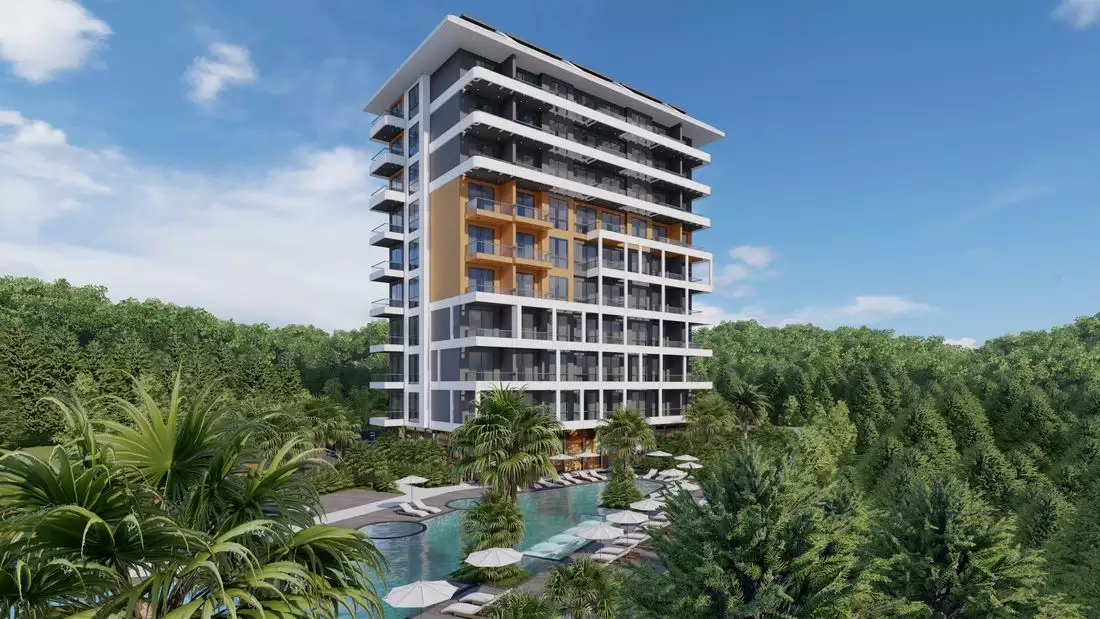 Flat 47m² in Turkey, Tosmur. Priced at 165500€ rent photo-7