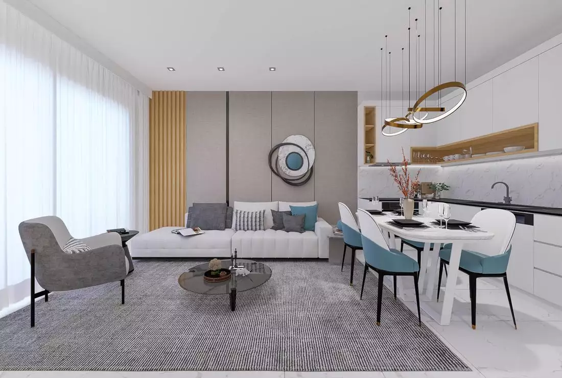 Flat 47m² in Turkey, Tosmur. Priced at 165500€ rent photo-8