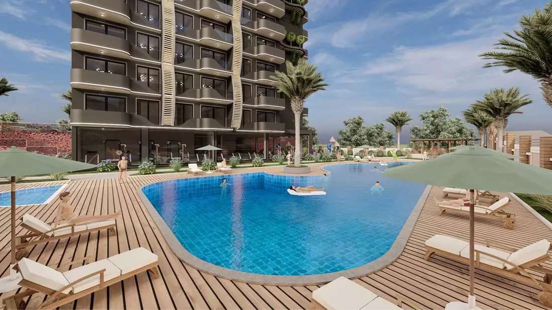 Flat 58m² in Turkey, Avsallar. Priced at 99500€ rent photo-4