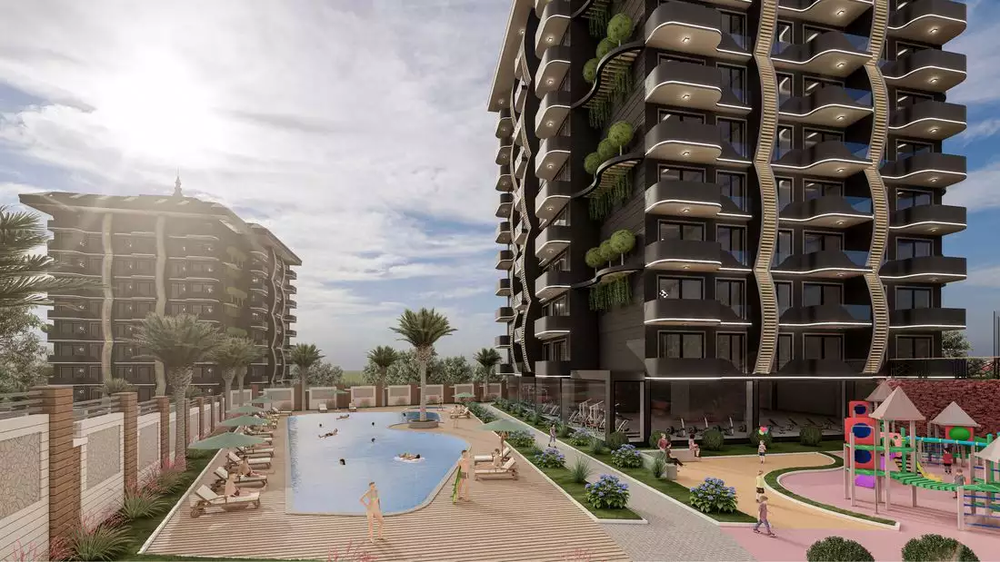 Flat 58m² in Turkey, Avsallar. Priced at 99500€ rent photo-12