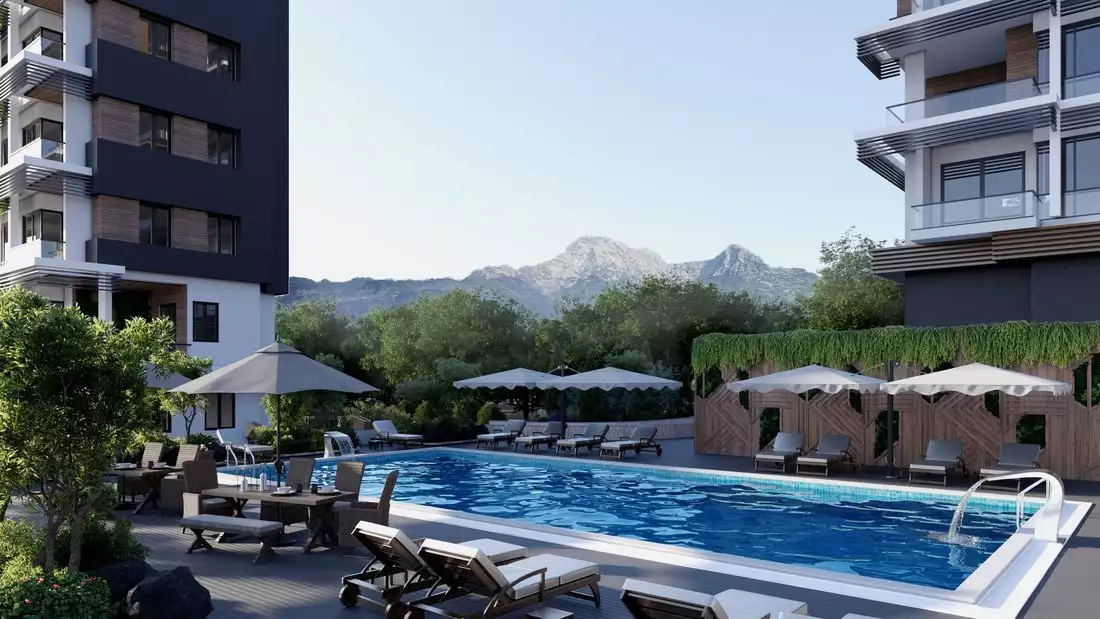 Flat 76m² in Turkey, Payallar. Priced at 115000€ rent photo-5