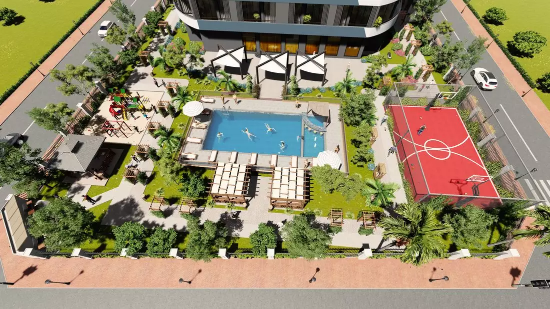 Flat 46m² in Turkey, Mersin. Priced at 65000€ rent photo-4