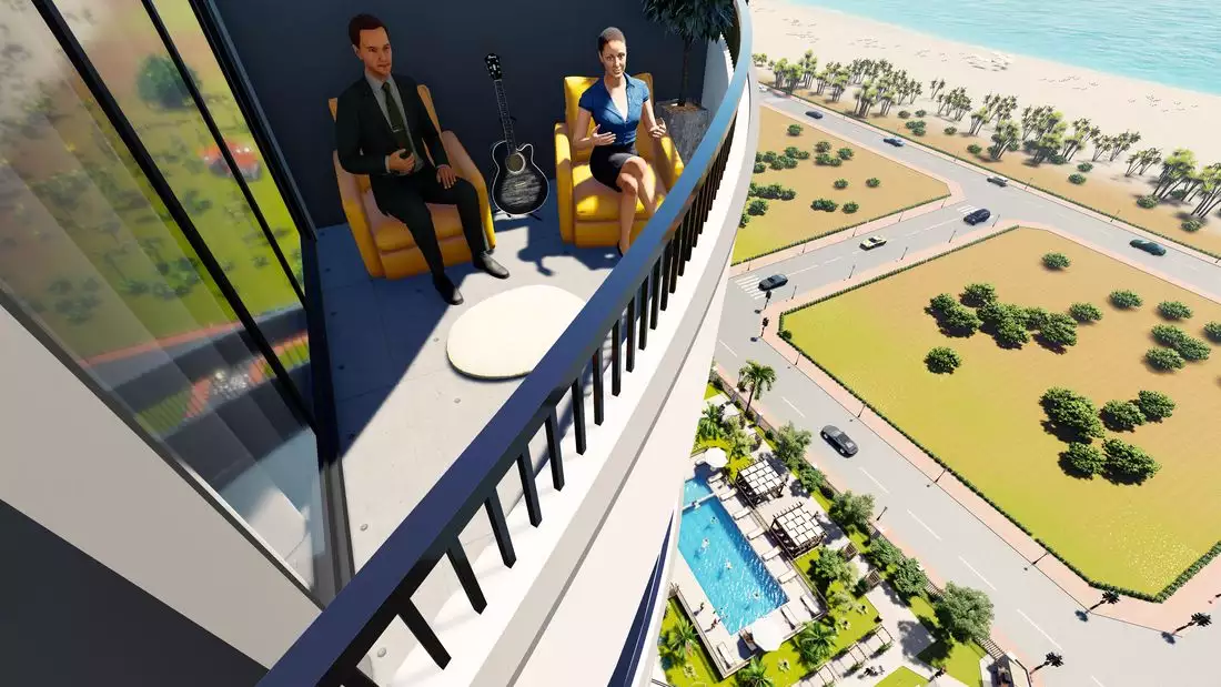 Flat 46m² in Turkey, Mersin. Priced at 65000€ rent photo-10