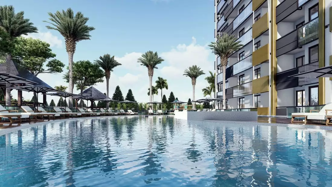 Flat 58m² in Turkey, Mersin. Priced at 68000€ rent photo-3