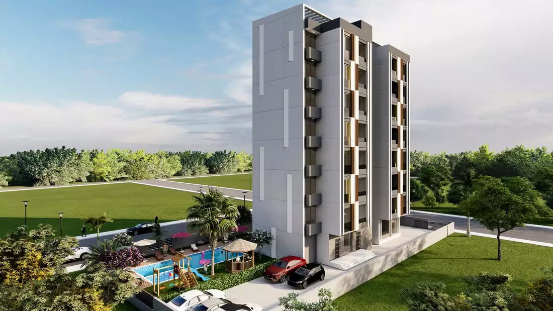 Flat 69m² in Turkey, Mersin. Priced at 76000€ rent photo-4