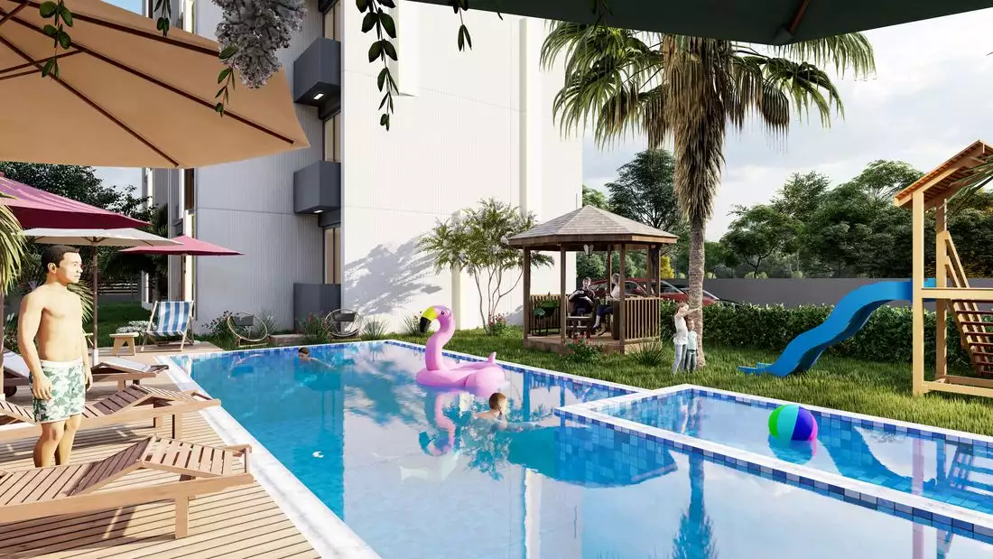 Flat 69m² in Turkey, Mersin. Priced at 76000€ rent photo-8