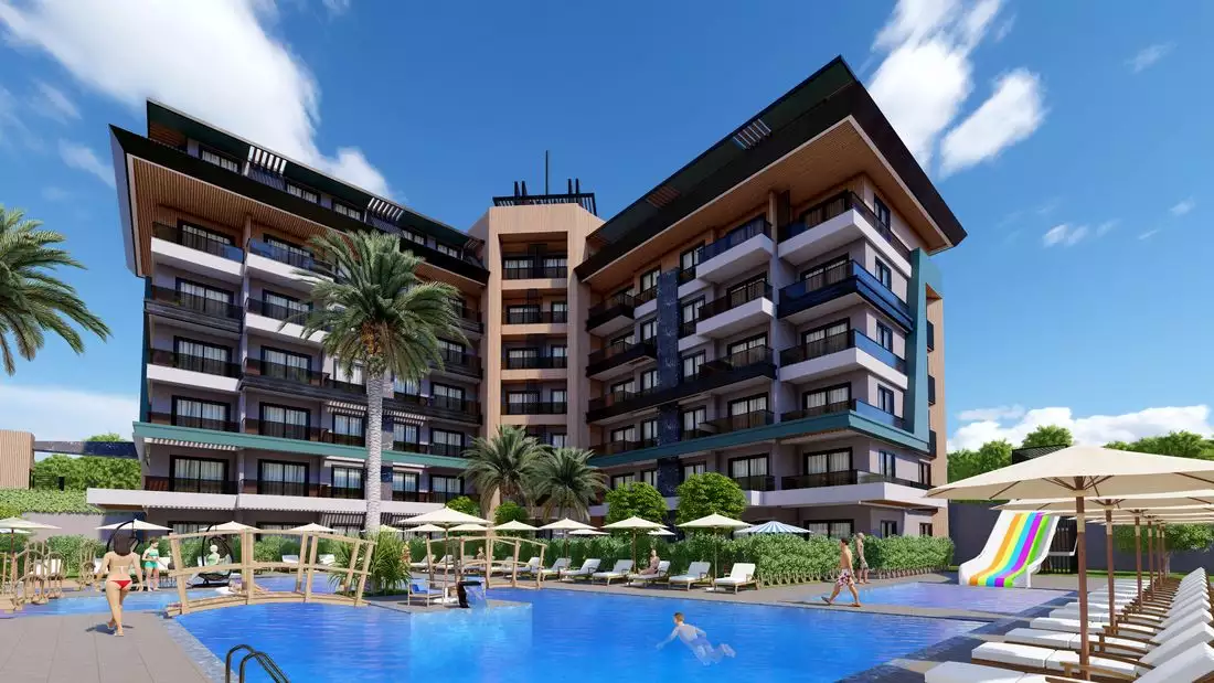 Flat 58m² in Turkey, Kargicak. Priced at 180000€ rent photo-1