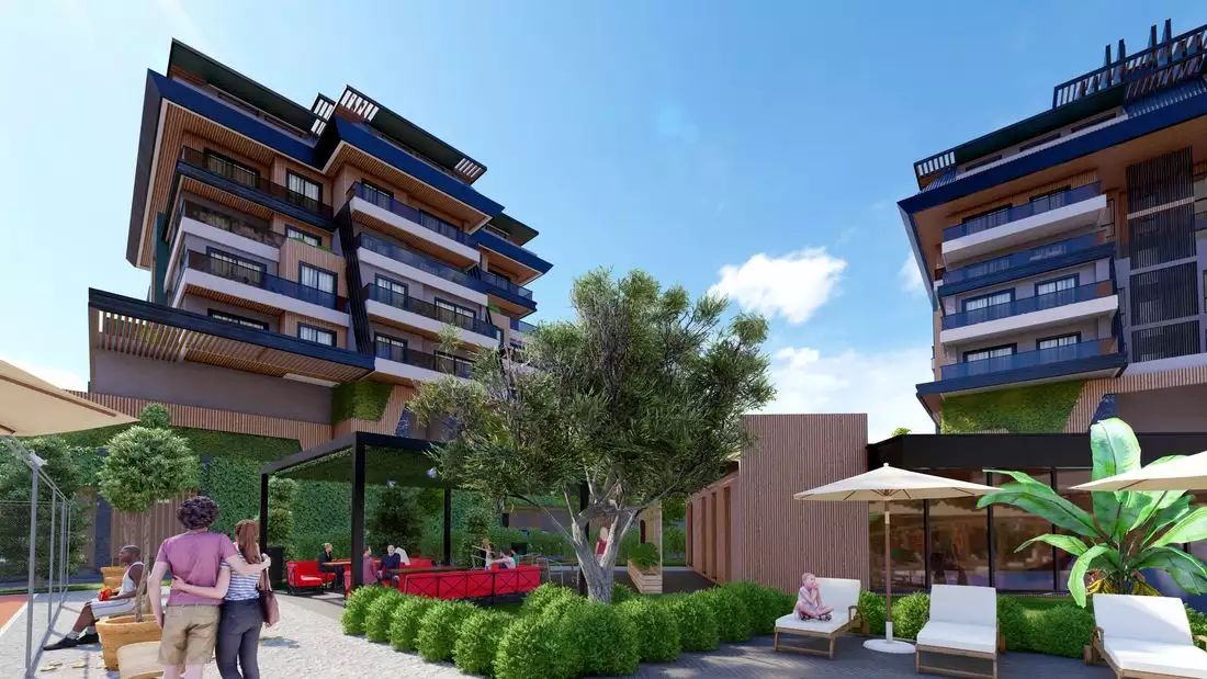 Flat 58m² in Turkey, Kargicak. Priced at 180000€ rent photo-3