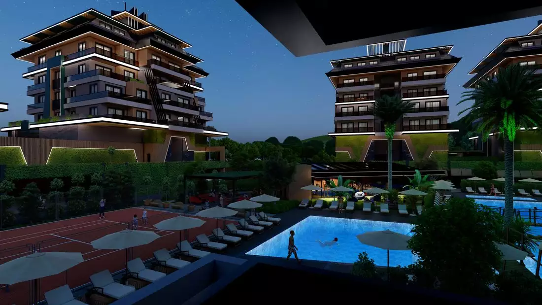 Flat 58m² in Turkey, Kargicak. Priced at 180000€ rent photo-12