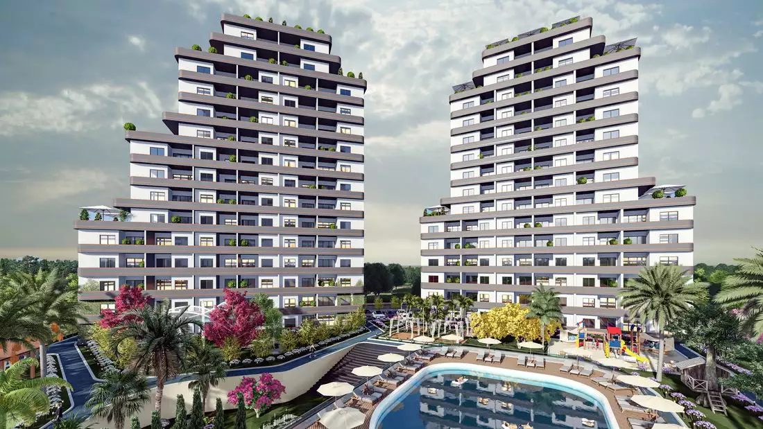 Flat 55m² in Turkey, Mersin. Priced at 69000€ rent photo-2