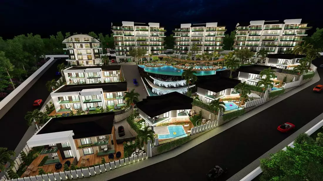 Flat 88m² in Turkey, Kargicak. Priced at 150000€ rent photo-4