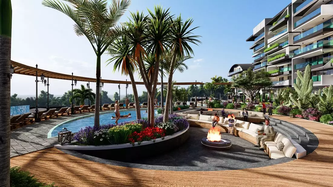 Flat 88m² in Turkey, Kargicak. Priced at 150000€ rent photo-7