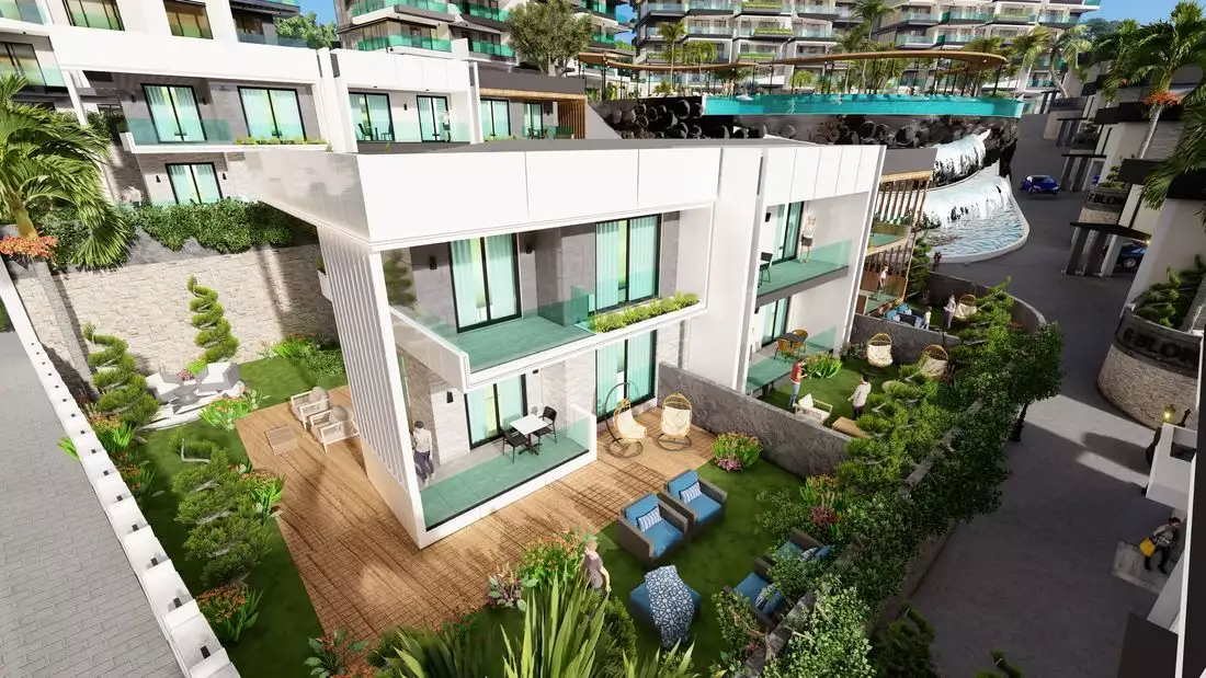 Flat 88m² in Turkey, Kargicak. Priced at 150000€ rent photo-9