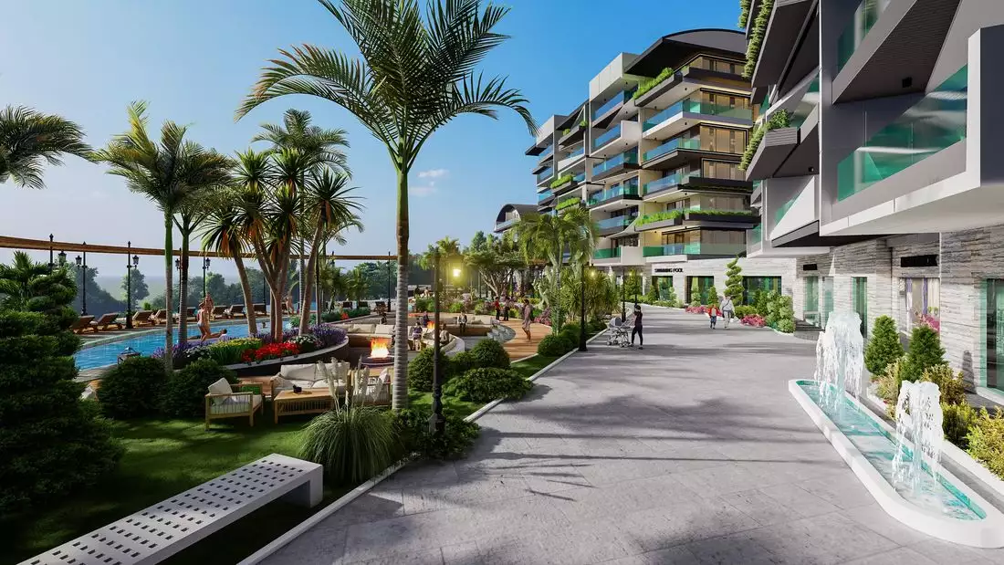Flat 88m² in Turkey, Kargicak. Priced at 150000€ rent photo-12