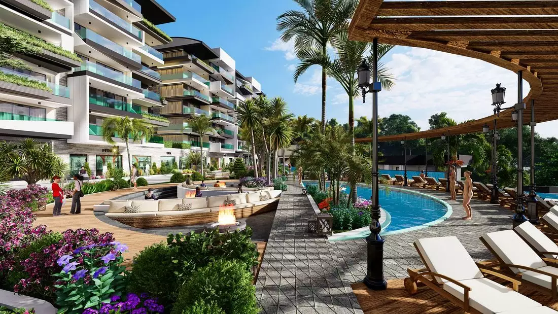 Flat 88m² in Turkey, Kargicak. Priced at 150000€ rent photo-18