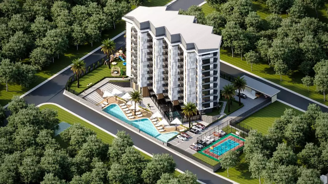 Flat 54m² in Turkey, Gazipasа. Priced at 110000€ rent photo-1