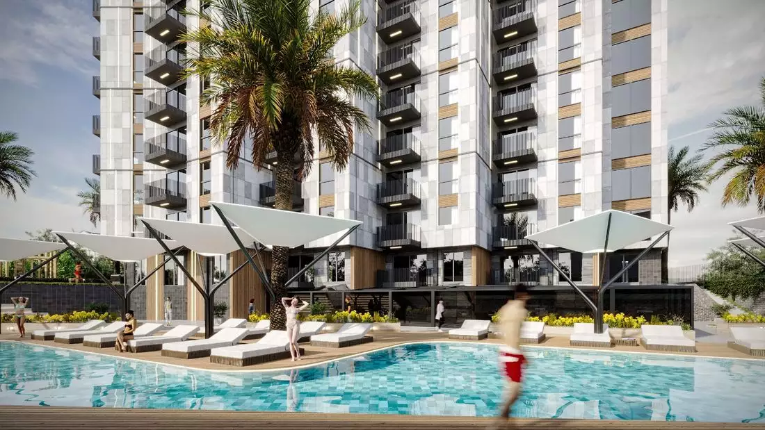 Flat 54m² in Turkey, Gazipasа. Priced at 110000€ rent photo-2