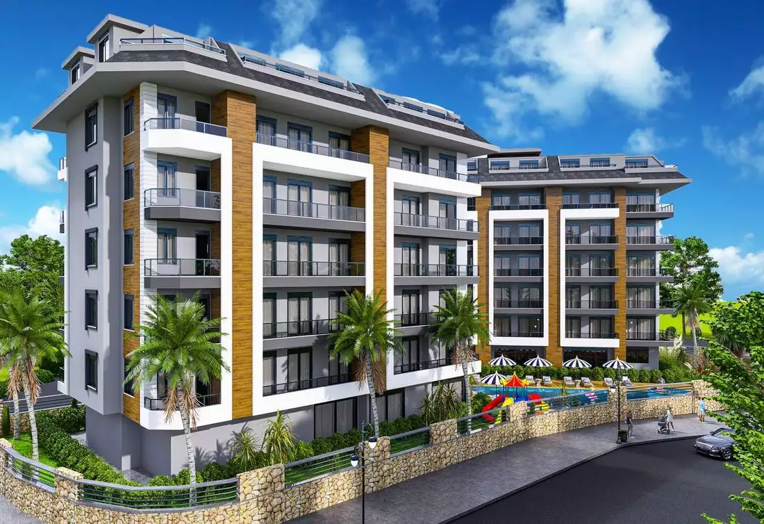 Flat 62m² in Turkey, Tosmur. Priced at 95000€ rent photo-1